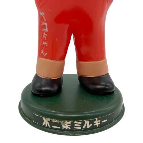 【ジャンク】 希少 ペコちゃん 陶製 不二家 フジヤ 不二家 (フジヤ) ジャンボ ペコちゃん 陶器 No1930｜トレファク