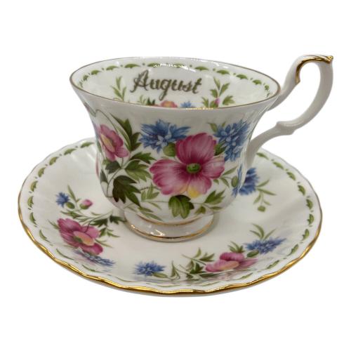 ROYAL ALBERT (ロイヤルアルバート) カップ&ソーサー フラワー・オブ・ザ・マンス 2Pセット