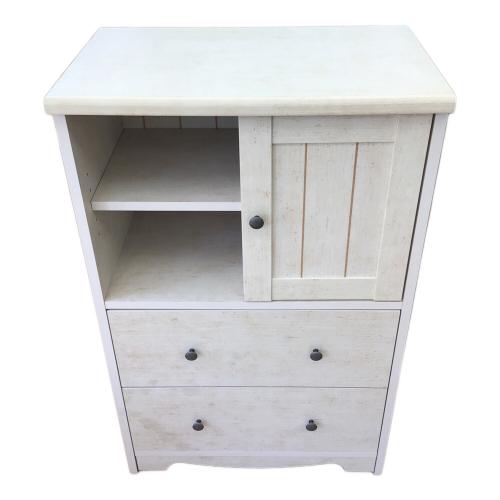 ニトリ マルチチェスト ホワイト 1枚扉 リズバレーSLM9060HW