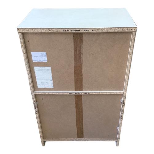 ニトリ マルチチェスト ホワイト 1枚扉 リズバレーSLM9060HW