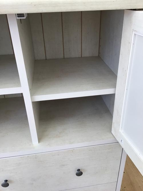 ニトリ マルチチェスト ホワイト 1枚扉 リズバレーSLM9060HW