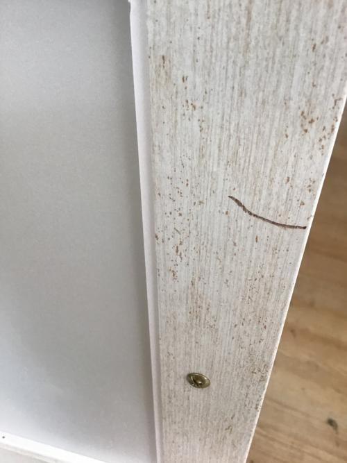 ニトリ マルチチェスト ホワイト 1枚扉 リズバレーSLM9060HW