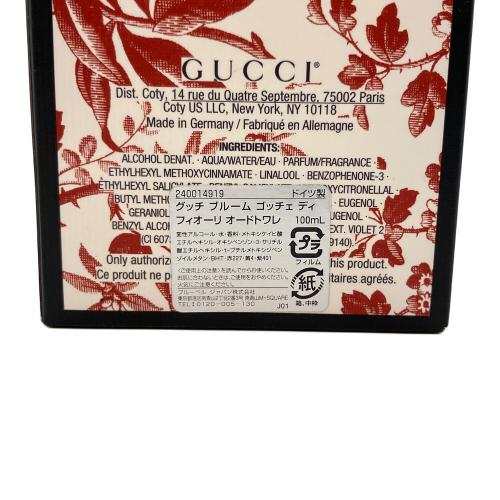 新品未開封品★ グッチ ブルーム ネッターレ ディ フィオーリ 100ml ブルーム ネッターレディフィオーリオードパルファム(グッチ)の