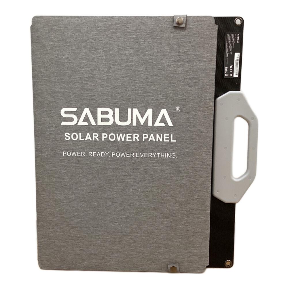 未使用品 SABUMA SSP-110 ソーラーパネル ポータブル電源 110W SABUMA (サブマ) ソーラーパネル SSP-110 110W|トレファクONLINE