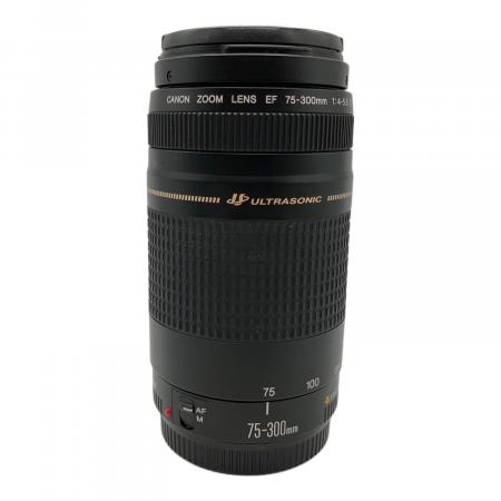 CANON (キヤノン) ズームレンズ ULTRASONIC キャップキズ有 75-300mm