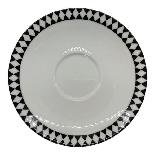 Wedgwood (ウェッジウッド) カップ&ソーサー ホワイト×ブラック ▲ JASUPER CONRAN MOSAIC