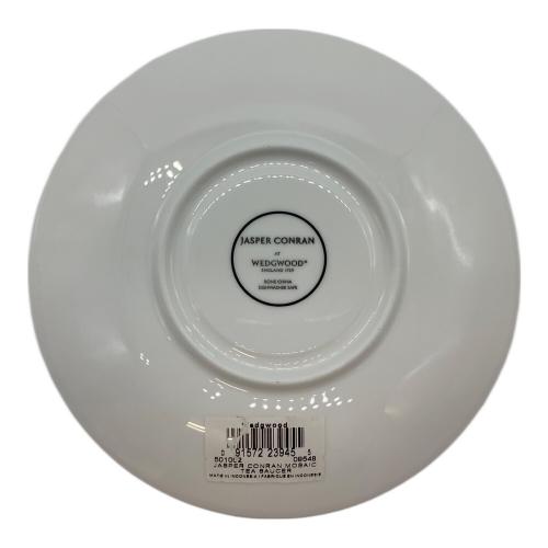 Wedgwood (ウェッジウッド) カップ&ソーサー ホワイト×ブラック ▲ JASUPER CONRAN MOSAIC