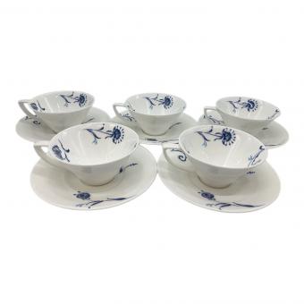 Noritake (ノリタケ) カップ&ソーサー ▲ ADRIAN BLUE 5Pセット