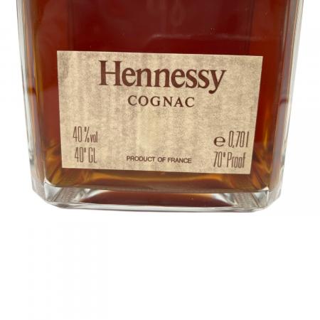 ヘネシー (Hennessy) コニャック 40C° 700ml Book箱付 Hennessy 未開封