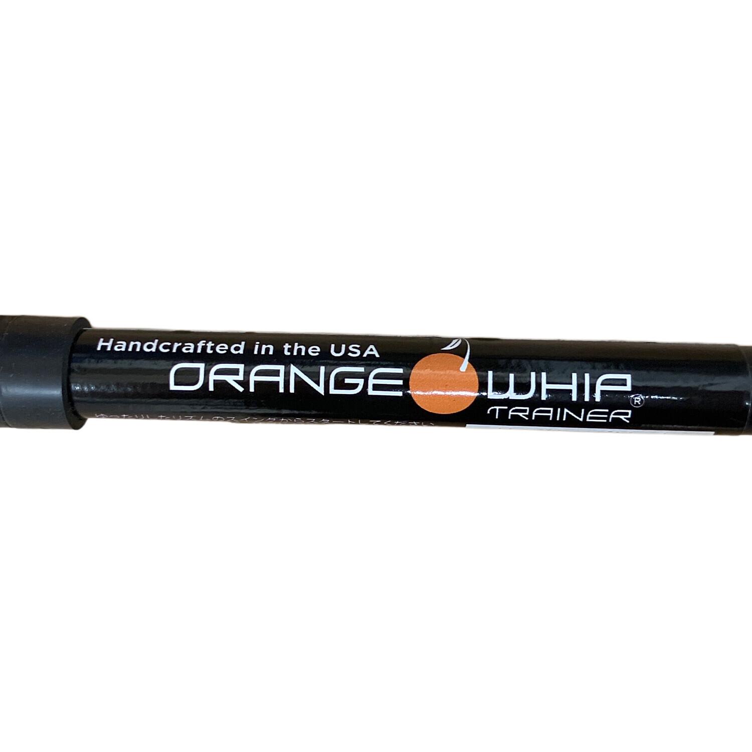 ゴルフ練習グッズ ブラック×オレンジ オレンジウィップ