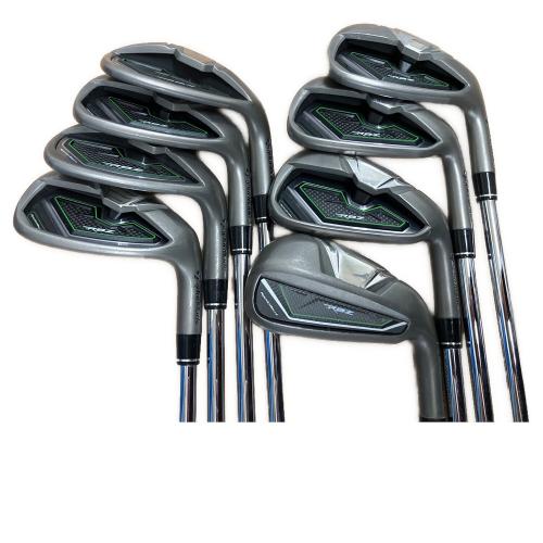 TaylorMade (テーラーメイド) アイアンセット RBZ 8本セット(5/6/7/8/9/PW/AW/SW) 純正グリップ良好