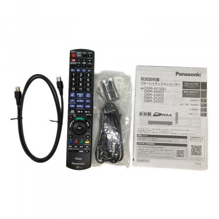 極美品パナソニックDMR-4X403 保証2027 年1月6日迄 2025年製 極美品パナソニックDMR-4X403 保証2027 年1月6日迄 2025年製 【公式通販】