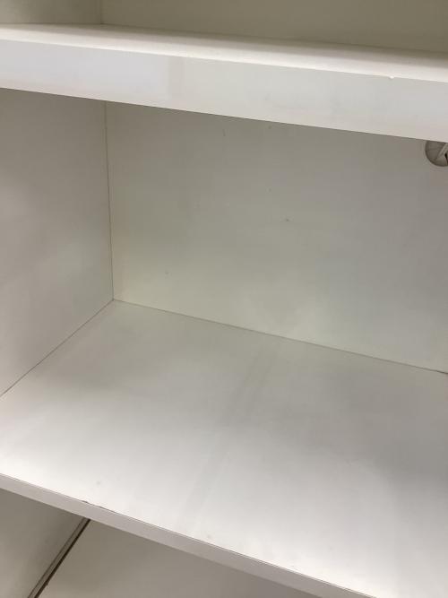 ニトリ ２枚扉レンジボード 60RB WH ホワイト