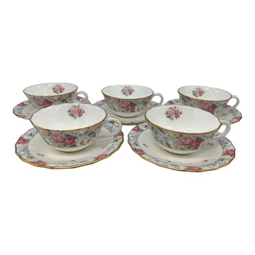 Noritake (ノリタケ) カップ&ソーサー WEDDING MALL 5Pセット