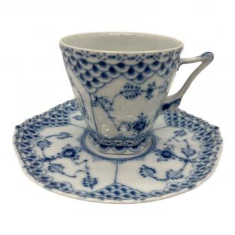 ROYAL COPENHAGEN (ロイヤル・コペンハーゲン) カップ&ソーサー ブルーフルーテッド・フルレース
