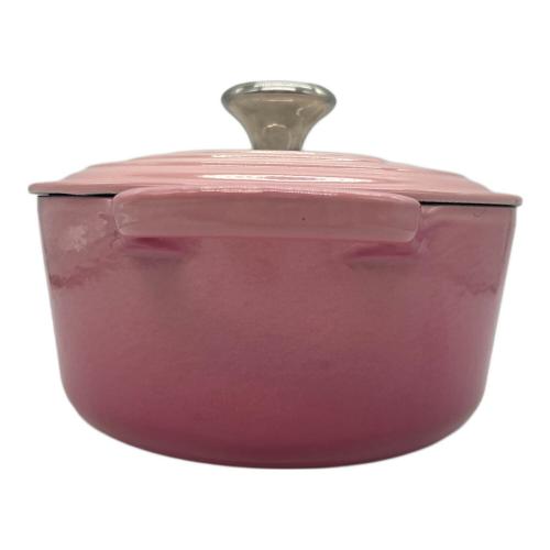 LE CREUSET (ルクルーゼ) 鍋 ピンク ココット・ロンド