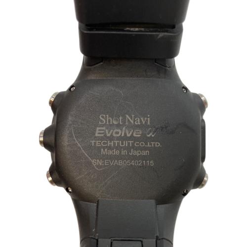 テクタイト shot navi evolve α ブラック