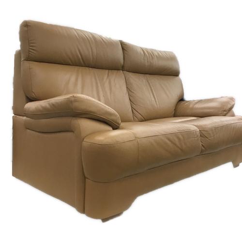 2人掛けソファー 33 ライトブラウン