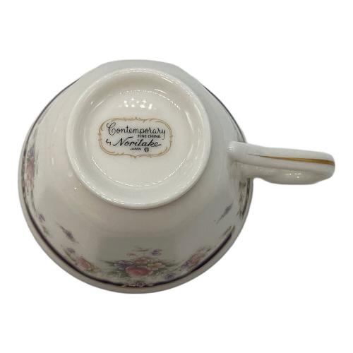 Noritake (ノリタケ) カップ&ソーサー グランブロシェ 2Pセット