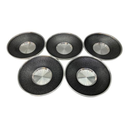 錫半 (スズハン) 茶器揃 ▲ 嵯峨野 急須・茶托・茶さじ・茶壺・瓶座