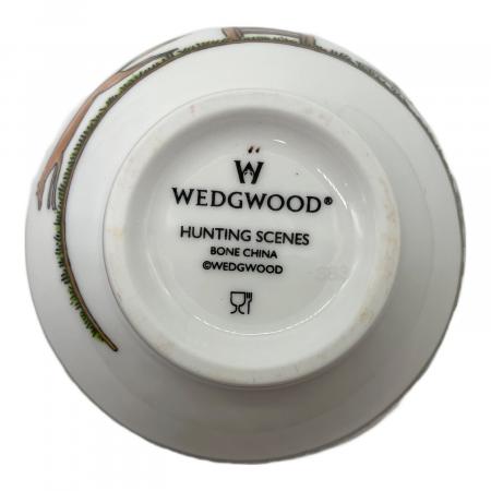 Wedgwood (ウェッジウッド) カップ&ソーサー △ ハンティングシーン 2P