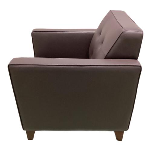 1人掛けソファー ブラウン