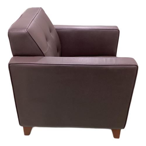 1人掛けソファー ブラウン