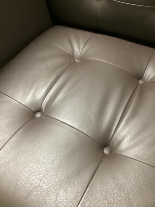 1人掛けソファー ブラウン