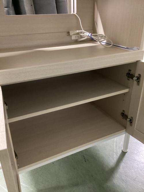 レンジボード ナチュラル 98 2枚扉