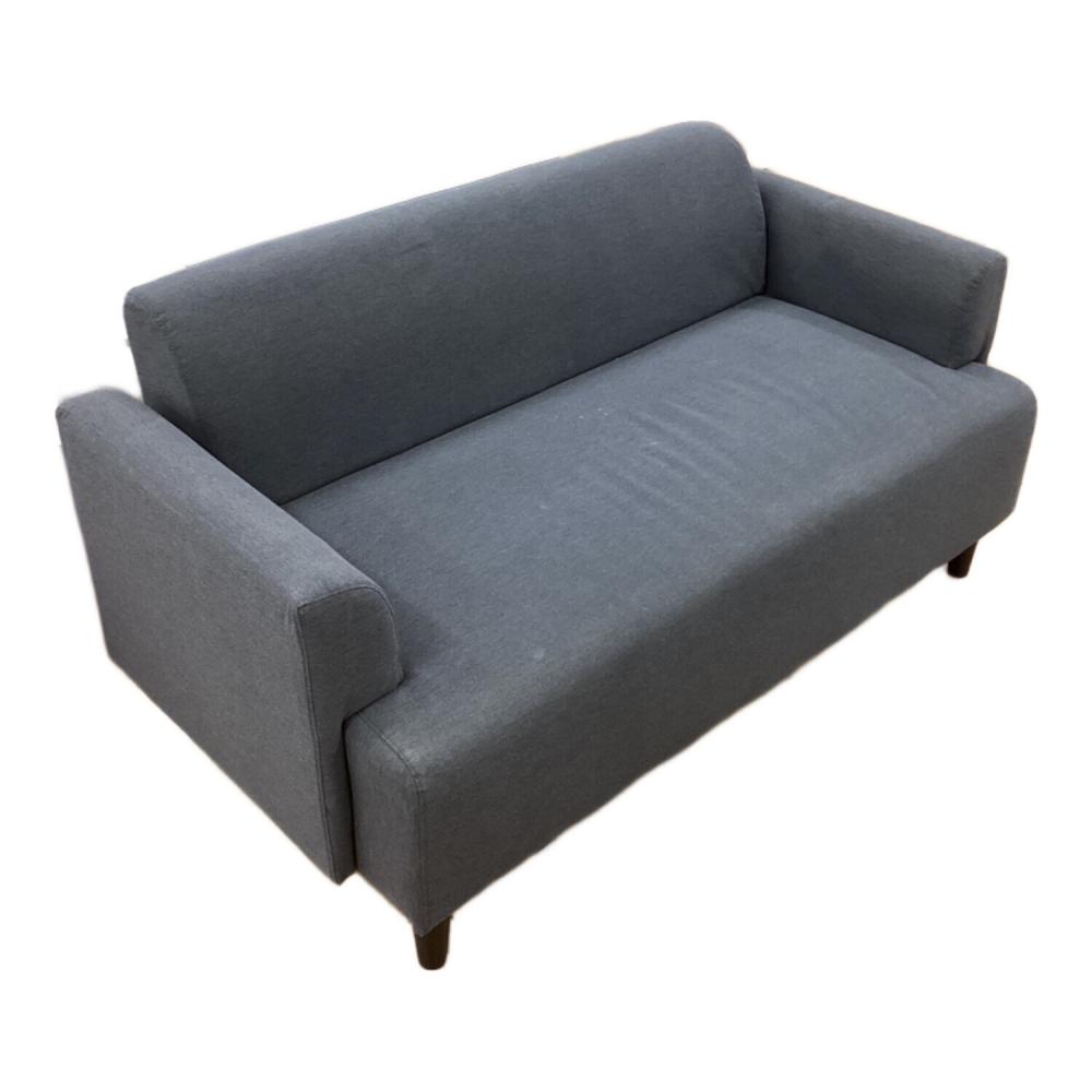 IKEA HEMLINGBY 新品　美品　2人掛けソファ ダークグレー　イケア IKEA (イケア) ソファー グレー HEMLINGBY 2人掛け ファブリック