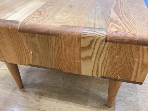 ACTUS (アクタス) ローテーブル ナチュラル 10 引き出し付 RELIEF