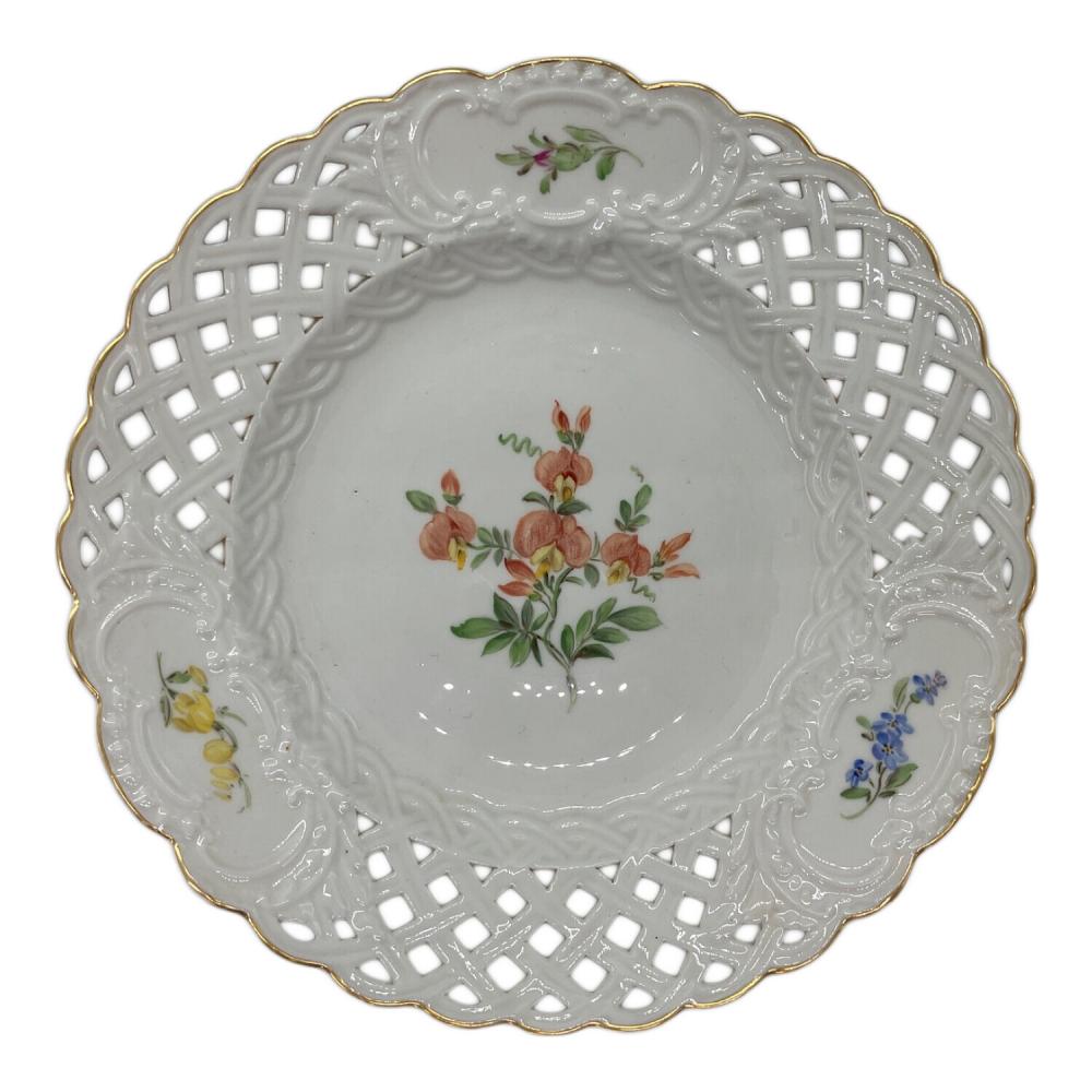 Meissen (マイセン) プレート 透かし飾り ベーシックフラワー