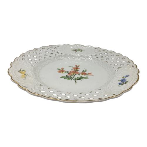 Meissen (マイセン) プレート 透かし飾り ベーシックフラワー