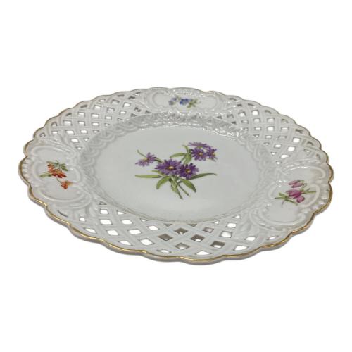 Meissen (マイセン) プレート 透かし飾り ベーシックフラワー