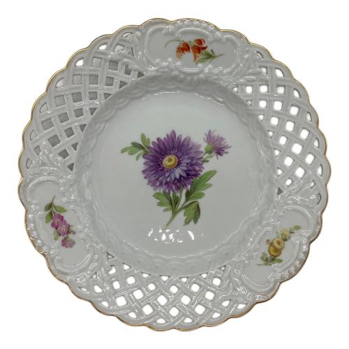 Meissen (マイセン) プレート 透かし飾り ベーシックフラワー