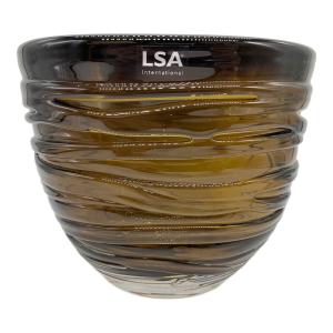LSA (エルエスエー) ガラスベース 花瓶 Yarn Vase H16