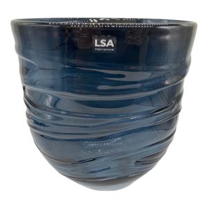 LSA (エルエスエー) ガラスベース 花瓶 Yarn Vase H24
