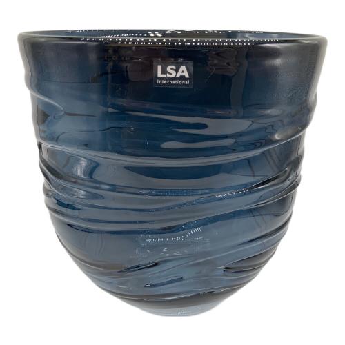 LSA (エルエスエー) ガラスベース 花瓶 Yarn Vase H24