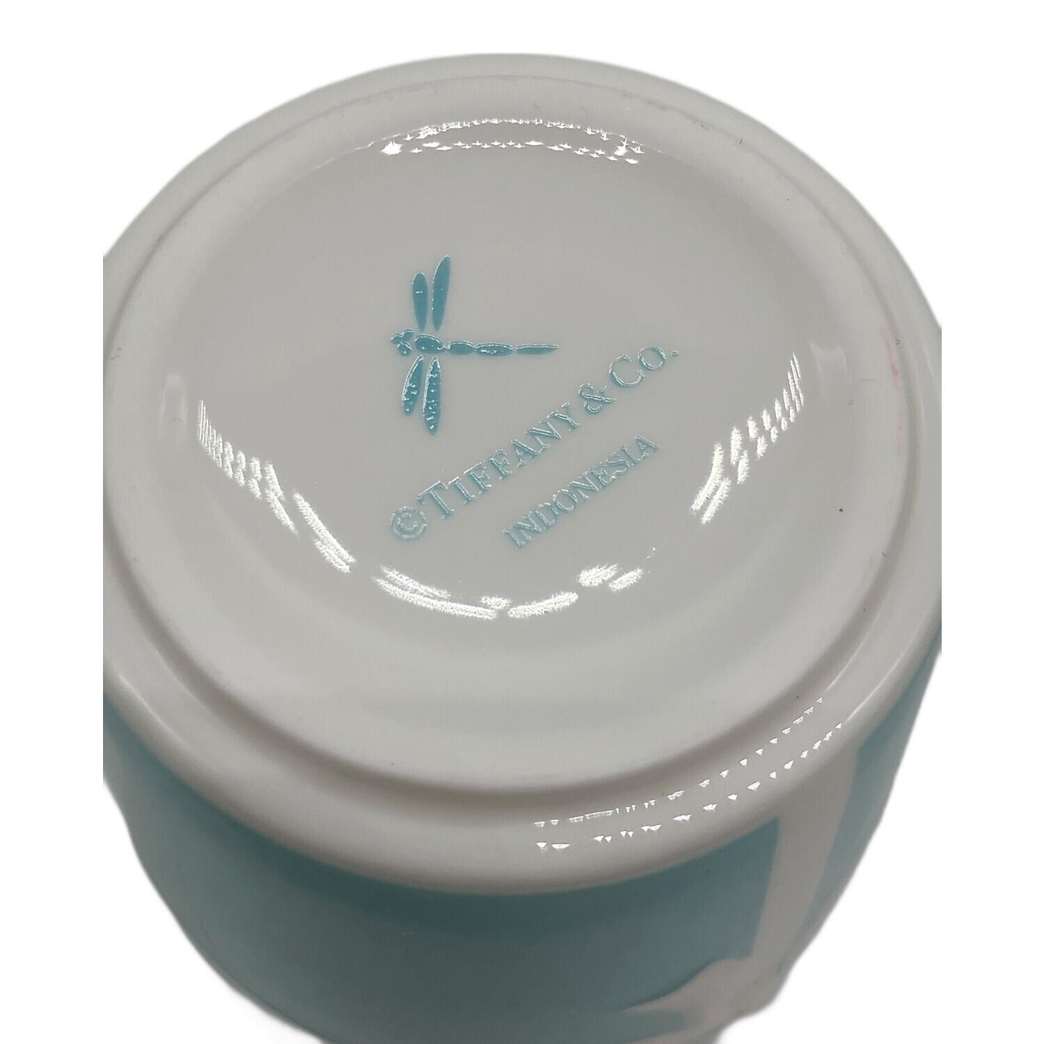 Blue tiffany　新品　　BOX 2ヶセット いちご泥棒グレー TIFFANY & Co. (ティファニー) マグカップ ブルーボックス 2Pセット