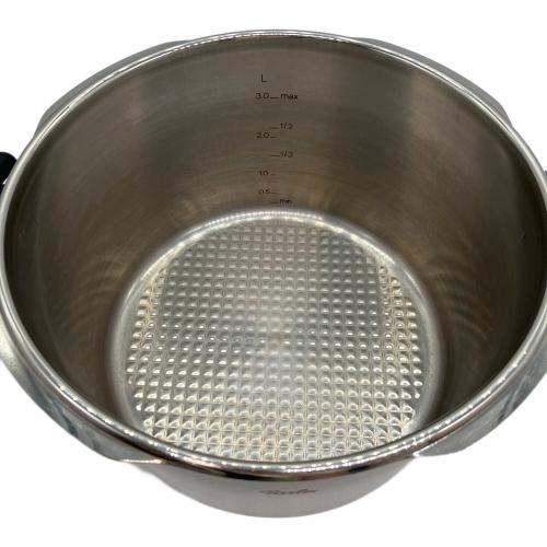 Fissler (フィスラ) 圧力鍋 SIZE 3.0L PSCマーク(圧力鍋)有