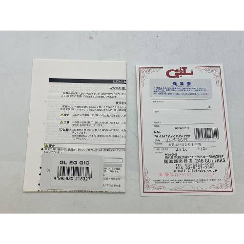 G&L (ジーアンドエル) Tribute Series ASAT DELUXE エレキギター