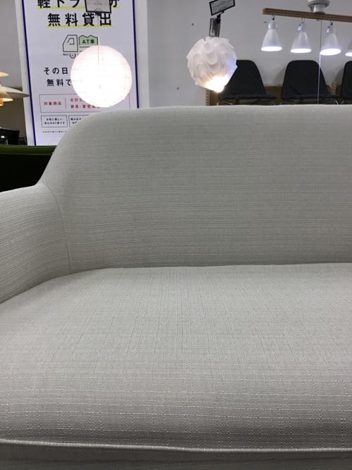 Franc franc (フランフラン) 2人掛けソファー 84 ライトグレー カーゾ