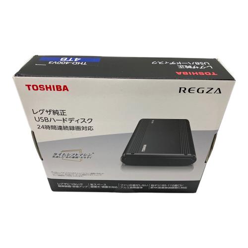 TOSHIBA (トウシバ) USBハードディスク テレビ関連用品 THD-400V3