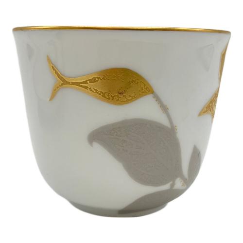 大倉陶園 (オオクラトウエン) カップ&ソーサー 金蝕バラ