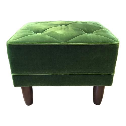 カリモク60 (カリモクロクマル) オットマン X36206QD モケットグリーン