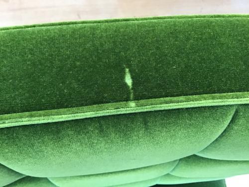 カリモク60 (カリモクロクマル) Kチェア W36170QW モケットグリーン