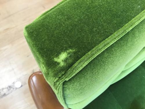 カリモク60 (カリモクロクマル) Kチェア W36170QW モケットグリーン