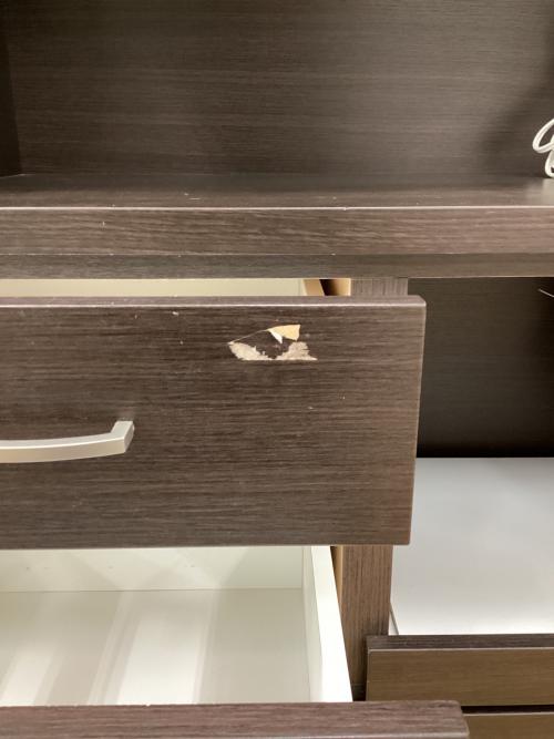 ニトリ レンジボード 276 ブラウン