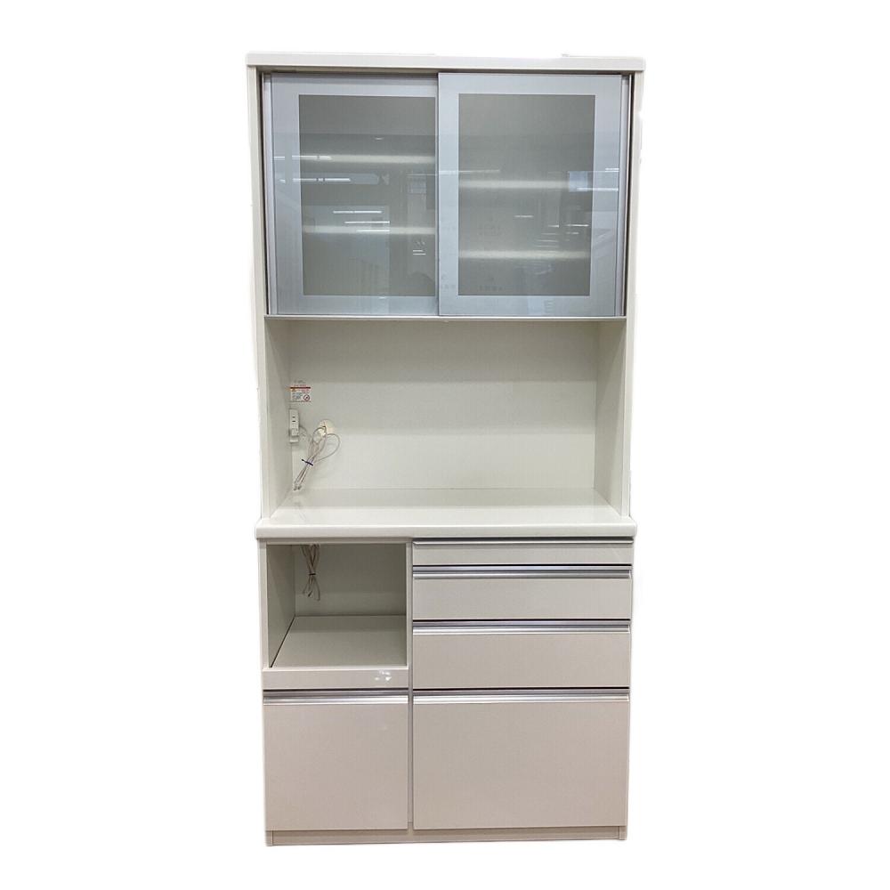 【松田家具】1180 レンジボード ホワイト 松田家具 (マツダカグ) レンジボード 218 ホワイト｜トレファクONLINE