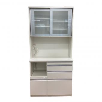 松田家具 (マツダカグ) レンジボード 218 ホワイト